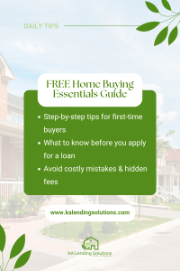 FREE Home Buying Essentials Guide KA Lending Solutions Australia